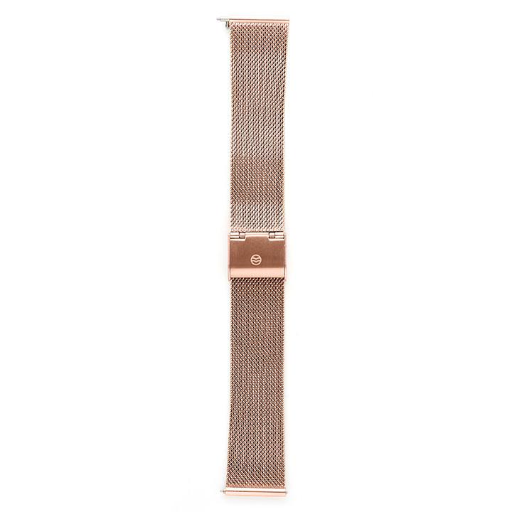 Rose gold mesh online watch band